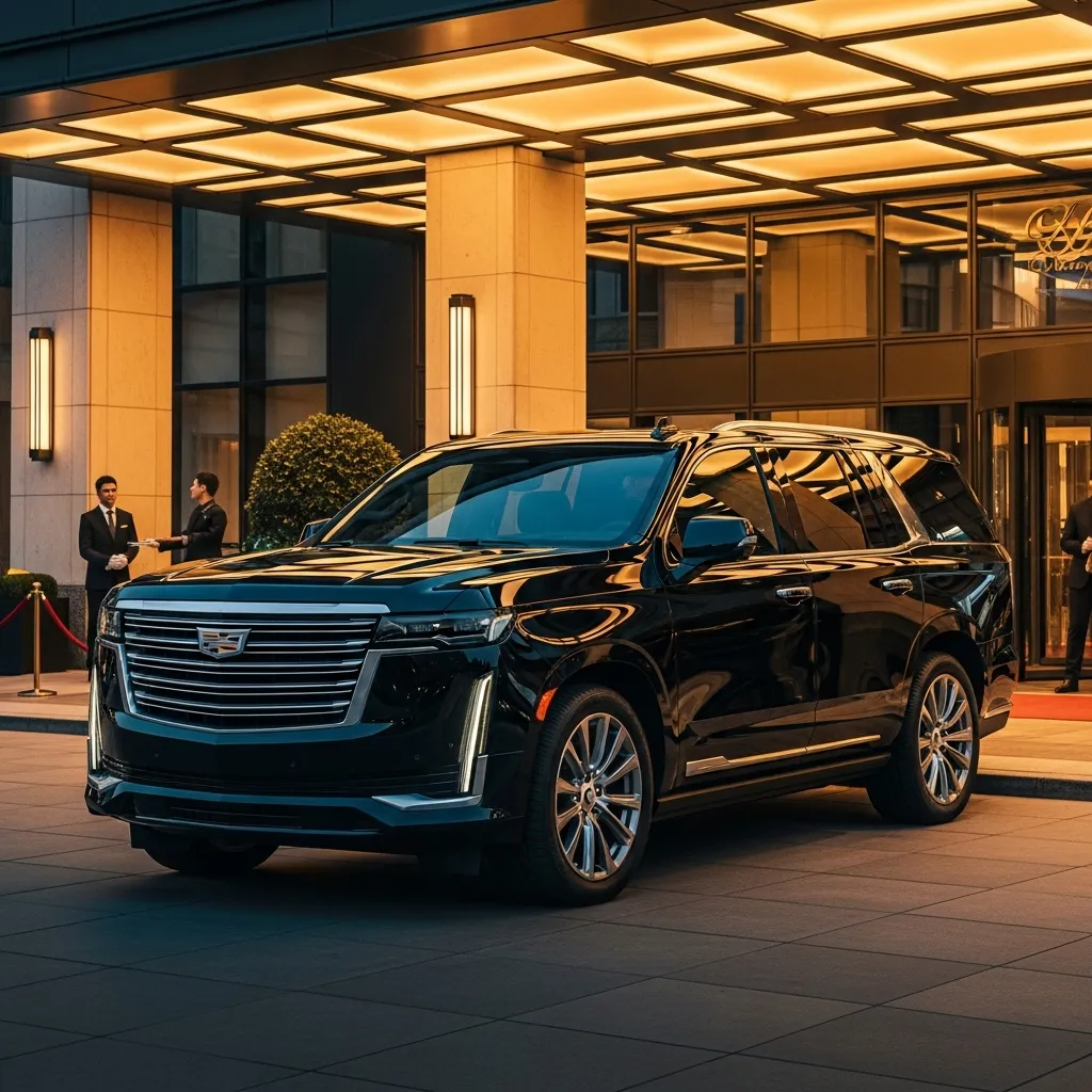 Luxury Black SUV